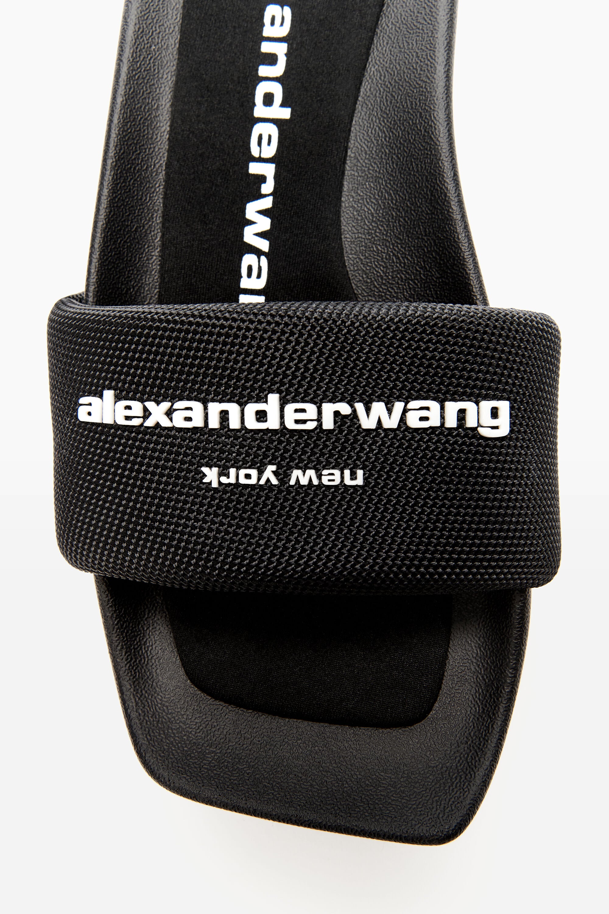 PLATFORM SLIDE in BLACK | alexanderwang®