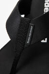 alexander wang aw坡跟人字拖 black