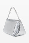 alexander wang marquess micro in sequin silver
