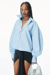 Alexander Wang oxford blue 加大款有机棉衬衫