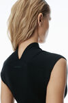 Alexander Wang black 紧身运动风迷你连衣裙