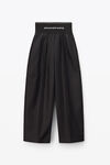alexander wang 棉质精裁萝卜裤 black