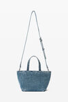 Alexander Wang vintage medium indigo 小号 punch 复古中靛蓝托特包