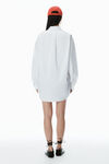 Alexander Wang white cotton oxford oversize shirt
