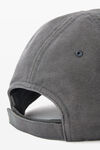 Alexander Wang washed asphalt unisex distressed logo baseball cap