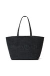 Punch Tote Bag in Cotton Denim