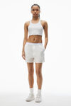 Alexander Wang white boxer brief in cotton