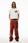 alexander wang nouveau riche 字样密织平纹针织 t 恤 gunsmoke