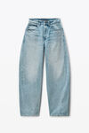 Alexander Wang vintage bleach blue 炸街级漂白蓝中腰牛仔裤