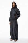 Alexander Wang black track jacket with piping