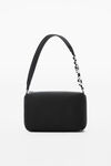 alexander wang heiress sport 尼龙帆布中号手拿包 black