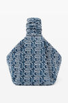 alexander wang scrunchie 提花牛仔布小号手袋 vintage medium indigo