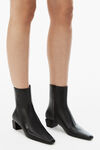Alexander Wang black toni 45mm ankle boot in leather
