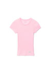 alexander wang 罗纹棉短袖 t 恤 light pink