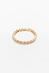 alexander wang diamante a tennis bracelet in brass pv gold
