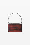 Alexander Wang red/black heiress medium pouch