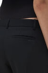 Alexander Wang black 中腰精裁长裤