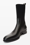 Alexander Wang black kane 皮革袜靴