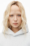 alexander wang 密绒连帽衫 vintage heather grey