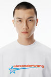 Alexander Wang white unisex white star graphic tee