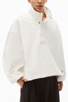 alexander wang 中量棉质滑雪衫 white