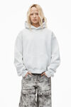 alexander wang 密绒连帽衫 vintage heather grey