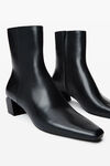 Alexander Wang black toni 45mm ankle boot in leather