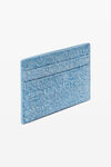 Alexander Wang vintage medium indigo trompe-l'oeil 皮革卡包