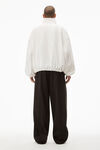 alexander wang 中量棉质滑雪衫 white