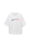 Alexander Wang white unisex white star graphic tee