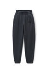 puff logo sweatpant in structured terry