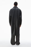 Alexander Wang black primal 羔羊皮中性外套