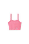 Alexander Wang lotus pink 粉色华夫纹针织吊带背心
