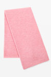 alexander wang logo scarf in soft stretch wool prism pink