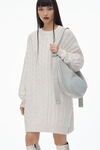 Alexander Wang oyster white 大号 bo 斜挎包