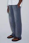 Alexander Wang washed chalk unisex crystal hotfix sweatpant