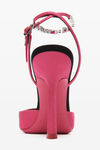 alexander wang delphine 105 徽标粘胶纤维系带鞋 pink