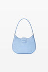 alexander wang w legacy small hobo in crystal satin oxford
