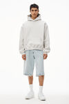 alexander wang 密绒连帽衫 vintage heather grey