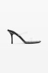alexander wang nova 85 pvc 拖鞋 black