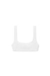 alexander wang 纹理提花平纹针织比基尼上衣 white