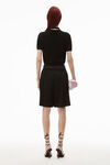 alexander wang short-sleeve twinset cardigan black