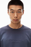 alexander wang 密织平纹针织长袖 t 恤 grape navy