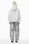 alexander wang 密绒连帽衫 vintage heather grey