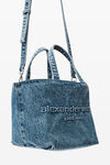 Alexander Wang vintage medium indigo 小号 punch 复古中靛蓝托特包