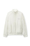 Alexander Wang white onyx 中性运动夹克