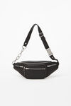 Alexander Wang black attica fanny pack in nappa leather