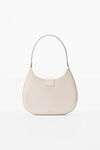 alexander wang w legacy large hobo in leather porcelain