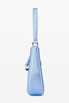 alexander wang w legacy small hobo in crystal satin oxford
