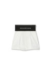 alexander wang 棉质精裁狩猎短裤 snow white